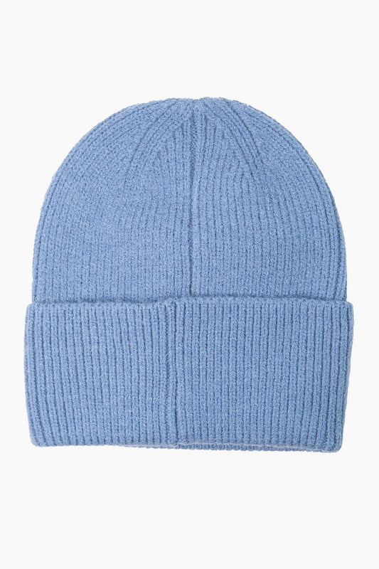 Beanie hat - Denim blue