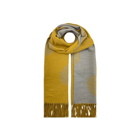 Mulberry tree pashmina - Mustard