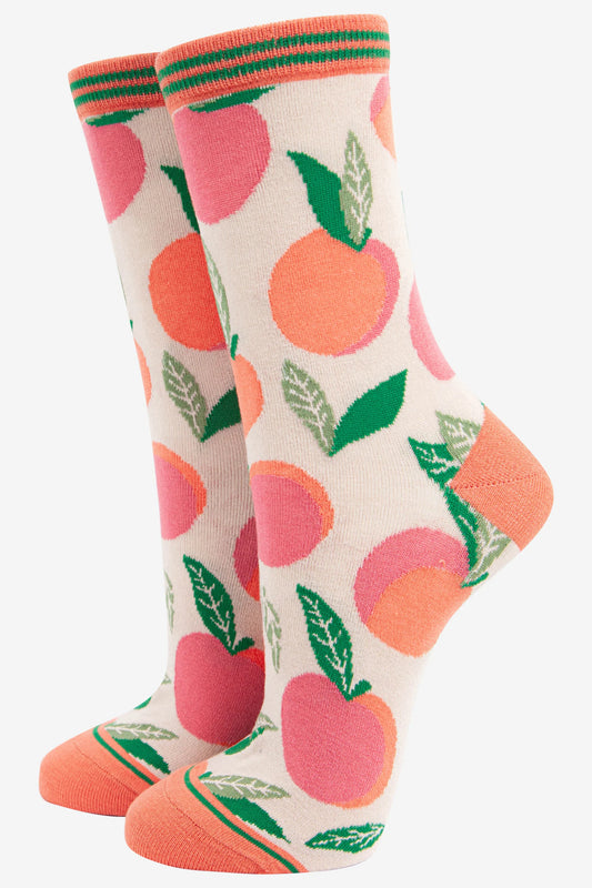 Peach socks