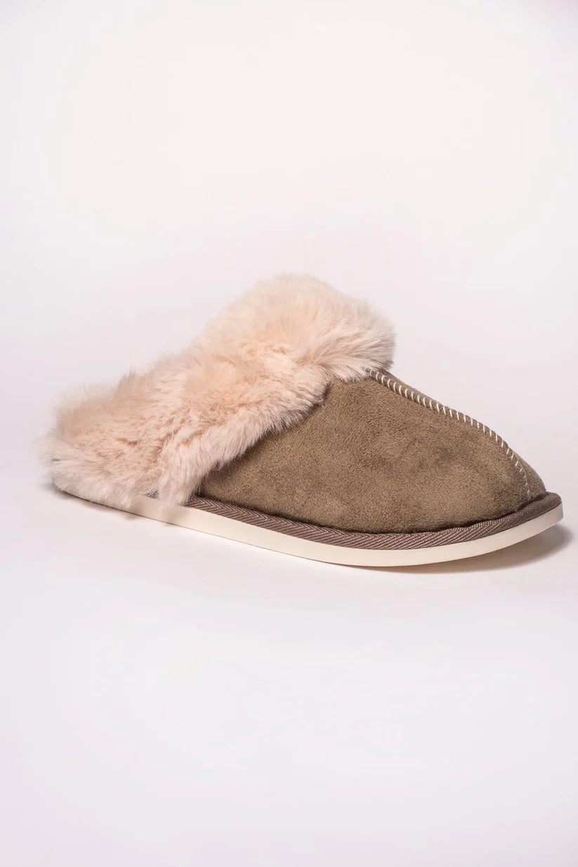 Mink Slippers