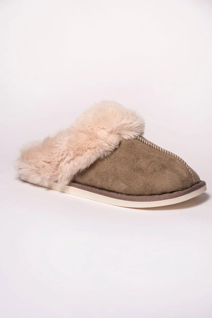 Mink Slippers