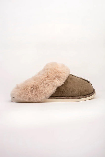 Mink Slippers