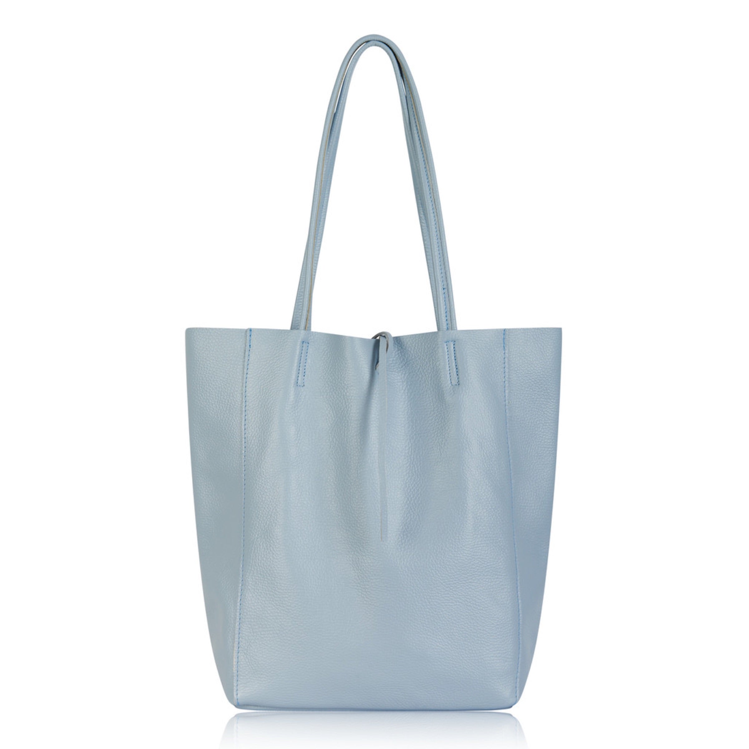 Everly open top leather shopper LaBulleHandbags