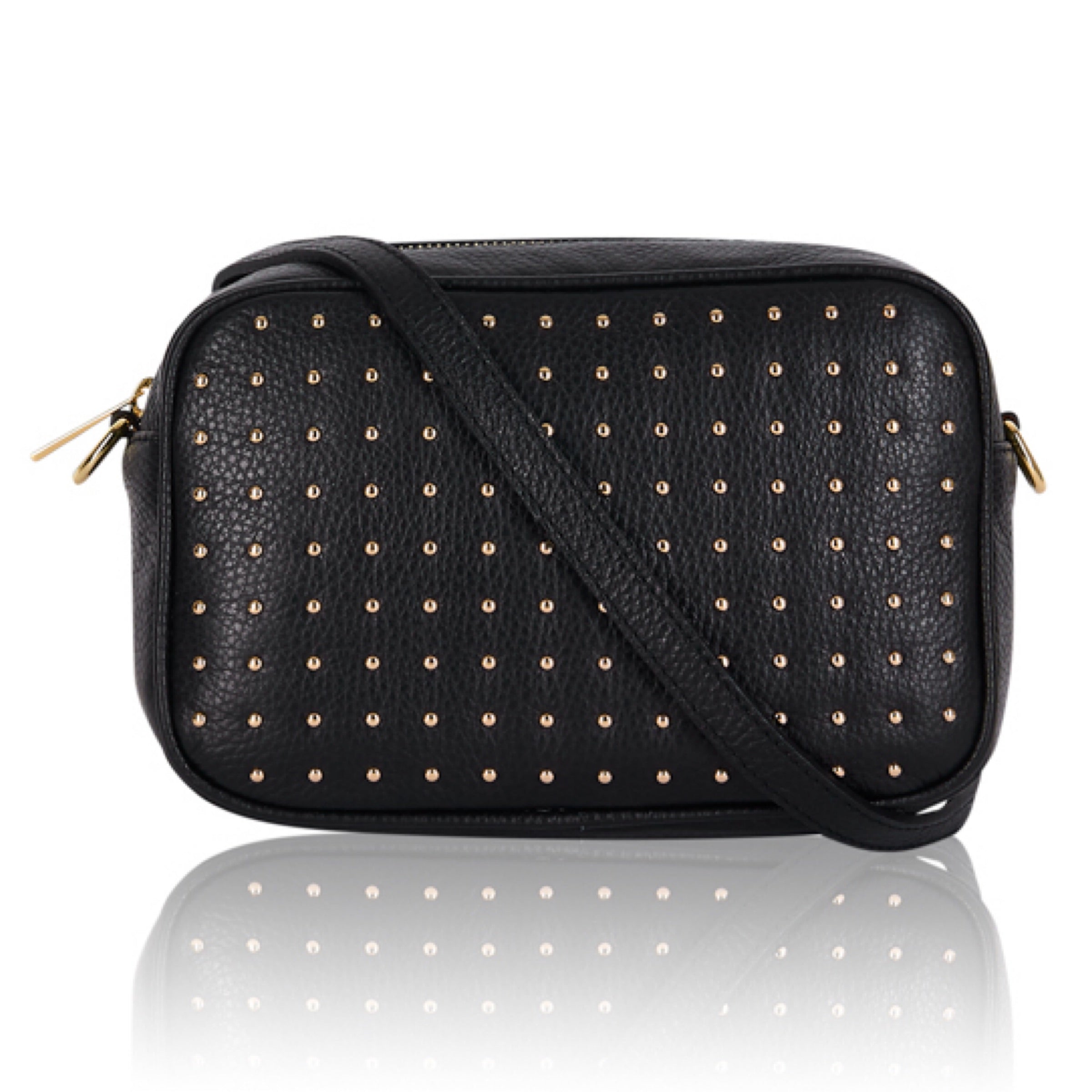 Stella studded camera bag