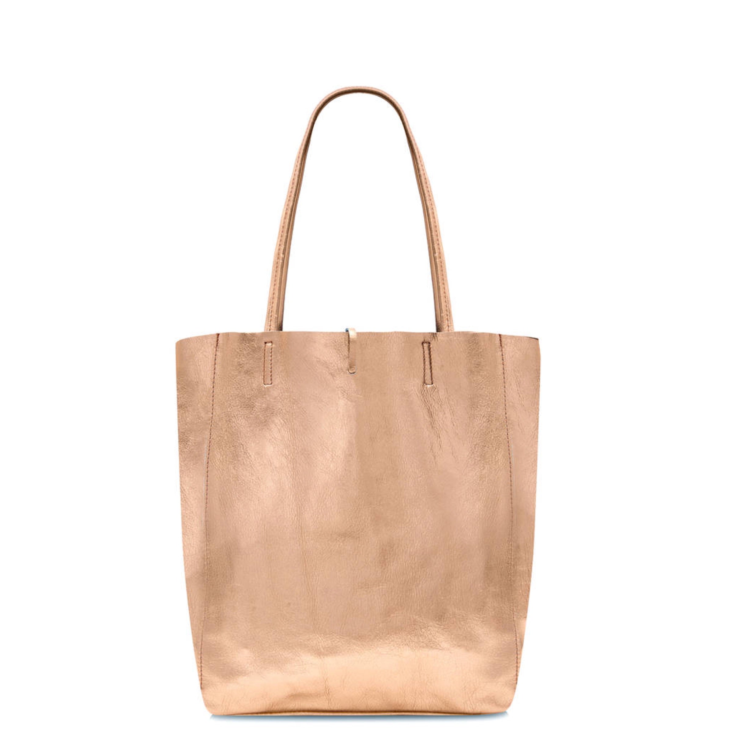 Everly open top leather shopper LaBulleHandbags