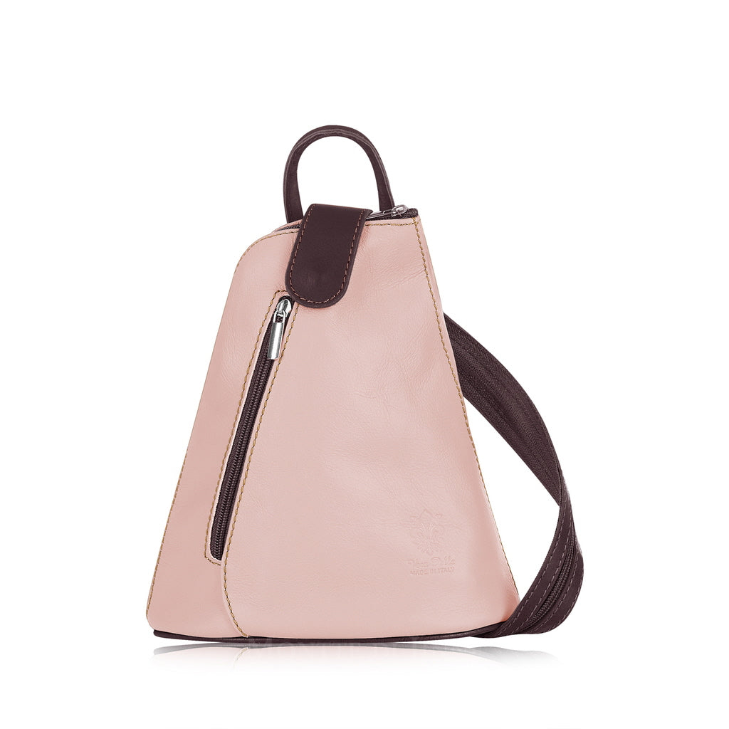 Small leather backpack uk hot sale